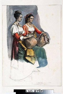 Bodinier, G. Ciociare con cannate, 1830, Mus.di  Angers, Francia