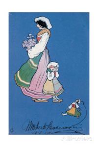 Boccioni, U., Donna di Ciociaria 1904